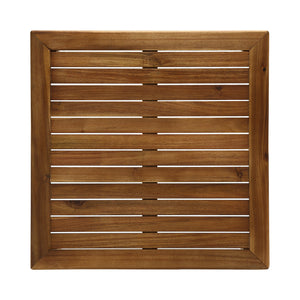 English Elm Christopher Knight Home® - Grenada 5-Seater Acacia Wood Outdoor Sectional Sofa Set With Removable Cushions & Coffee Table N773OS00057B