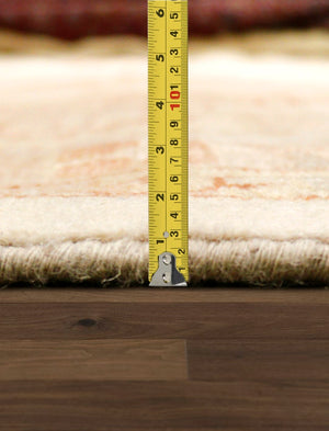 Pasargad Home Oushak Collection Hand-knotted Wool Runner Rug - Timeless Elegance For Every Room   Pd-1324 12x15