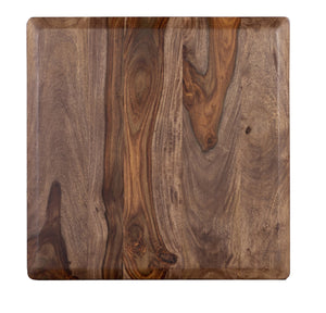 Porter Designs Porter Sonora Solid Sheesham Wood End Table - Handcrafted Brown Beauty With Elegant Design Brown Wood 05-196-07-9740