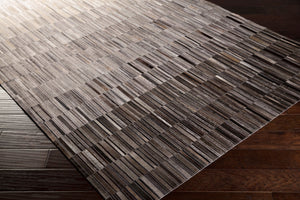 Surya Outback 2' X 3' Handmade Hair On Hide Rug - Modern Decor With No Pile, Spot Clean & Warranty Included Gray Hair On Hide Out1010-58