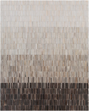 Surya Outback 2' X 3' Handmade Hair On Hide Rug - Modern Decor With No Pile, Spot Clean & Warranty Included Gray Hair On Hide Out1010-810