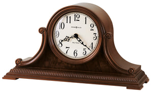 Hekman Furniture 635114 Elegant Albright Mantel Clock In Windsor Cherry – Dual-chime Movement & Exquisite Design Windsor Cherry Albright Mantel Clock 635114