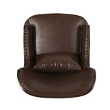 Christopher Knight Home® - Noble House - Mantua Contemporary Upholstered Accent Chair with Nailhead Trim