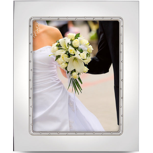 Lenox Devotion 8" x 10" Frame Metallic, SLVR PLATE METAL 825521