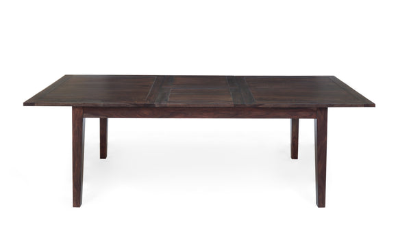 Porter Designs Porter Fall River Solid Sheesham Wood Pop-up Dining Table - Elegant, Eco-friendly Design, Brown Finish Brown Wood 07-117-01-4996