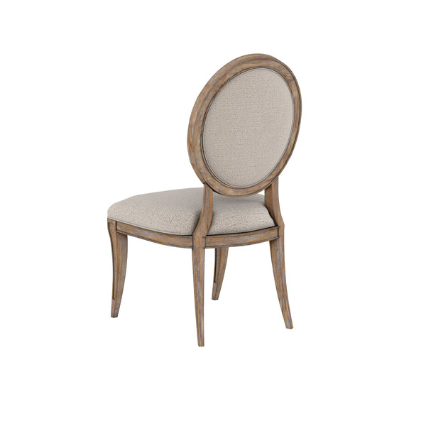 A.R.T. Furniture Set Of 2 - Architrave Arm Chair - Luxurious Upholstered Seating With Hand Glazed Finish For Elegant Dining Spaces - Set Of 2 Brown Material, Parawood Solids,Foam,Fabric 277202-2608