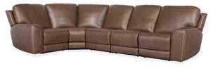 Hooker Furniture Torres 5 Piece Sectional SS640-5PC2-088 SS640-5PC2-088