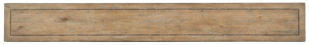 Hooker Furniture Vera Reclaimed-Light Oak Console Table With Twisted Legs And Lower Shelf — Slim, Elegant Entryway Centerpiece 6005-85003-80