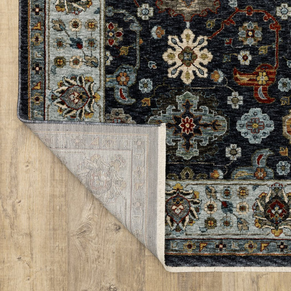 Oriental Weavers Aberdeen Indoor Area Rug – Luxurious Heirloom Style With Rich Jewel Tones And Bohemian Flair Blue,Multi Polyester A561b1068235st