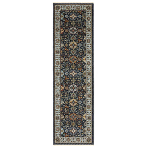 Oriental Weavers Aberdeen Indoor Area Rug – Luxurious Heirloom Style With Rich Jewel Tones And Bohemian Flair Blue,Multi Polyester A561b1068235st