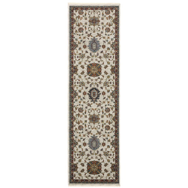 Oriental Weavers Aberdeen Indoor Area Rug - Luxurious Softness With Heirloom Charm And Bohemian Flair For Any Space Ivory,Multi Polyester A751w1068235st