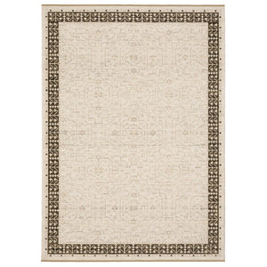 Oriental Weavers Acacia Indoor Area Rug - Elegant Earthy Tones, Soft Wool Blend With Cotton Fringe For Cozy Spaces Beige,Brown Wool Aaca02240340st