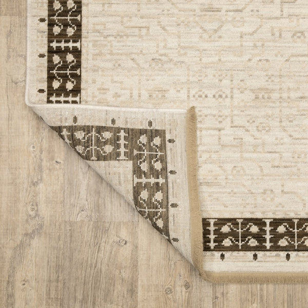 Oriental Weavers Acacia Indoor Area Rug - Elegant Earthy Tones, Soft Wool Blend With Cotton Fringe For Cozy Spaces Beige,Brown Wool Aaca02300394st