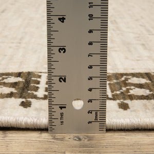 Oriental Weavers Acacia Indoor Area Rug - Elegant Earthy Tones, Soft Wool Blend With Cotton Fringe For Cozy Spaces Beige,Brown Wool Aaca02300394st