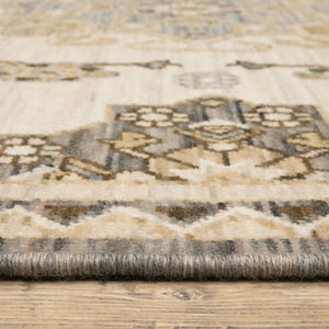 Oriental Weavers Acacia Indoor Area Rug - Earthy Tones With Cotton Fringe, Perfect For Elegant Home Décor Styles Tan,Grey Wool Aaca03100153st