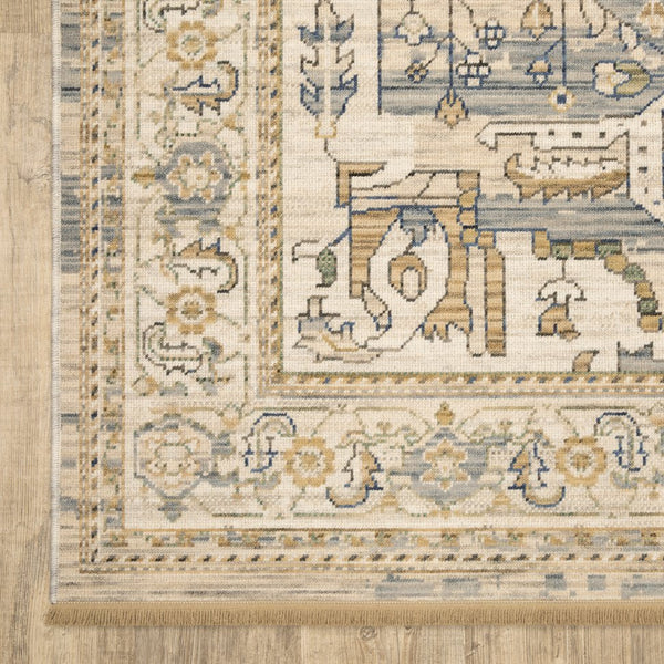Oriental Weavers Acacia Indoor Area Rug - Elegant Earthy Tones With Cotton Fringe, Perfect For Cozy Living Spaces Beige,Grey Wool Aaca07300394st