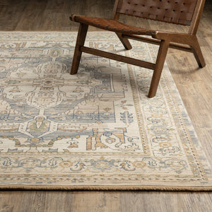 Oriental Weavers Acacia Indoor Area Rug - Elegant Earthy Tones With Cotton Fringe, Perfect For Cozy Living Spaces Beige,Grey Wool Aaca07300394st