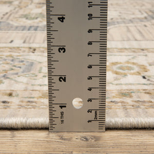 Oriental Weavers Acacia Indoor Area Rug - Elegant Earthy Tones With Cotton Fringe, Perfect For Cozy Living Spaces Beige,Grey Wool Aaca07300394st