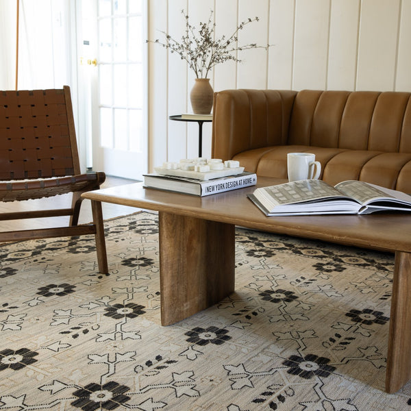 Oriental Weavers Acacia Classically Styled Indoor Area Rug With Earthy Tones And Elegant Cotton Fringe, 5'3" X 7'6" Beige,Black Wool Aaca09300394st