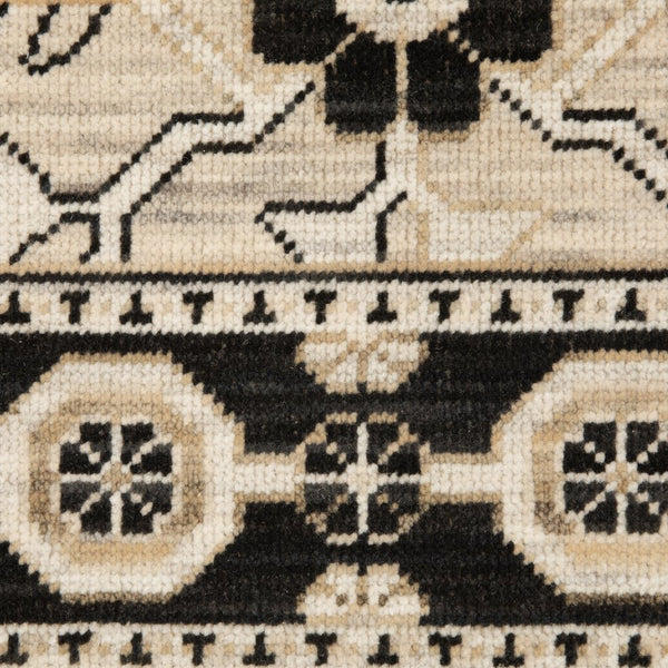 Oriental Weavers Acacia Classically Styled Indoor Area Rug With Earthy Tones And Elegant Cotton Fringe, 5'3" X 7'6" Beige,Black Wool Aaca09300394st