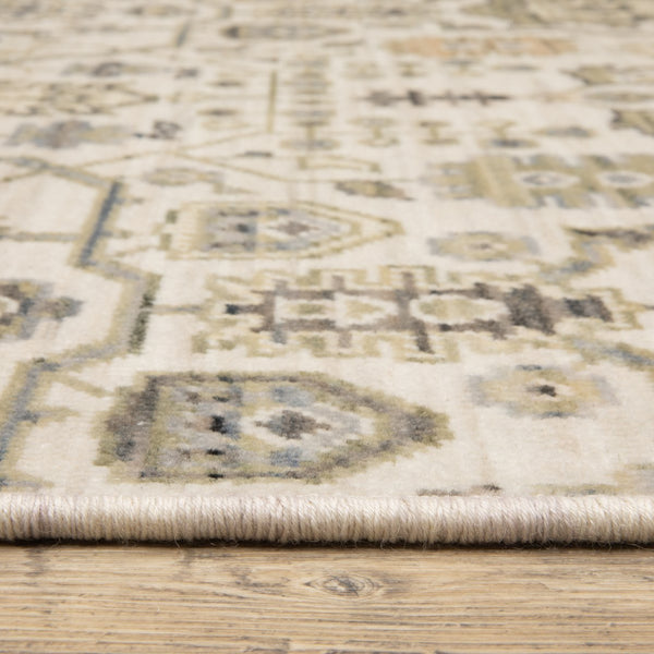 Oriental Weavers Acacia Indoor Area Rug - Luxurious Earthy Tones With Cotton Fringe, Handcrafted Elegance For Your Home Beige,Gold Wool Aaca11200296st