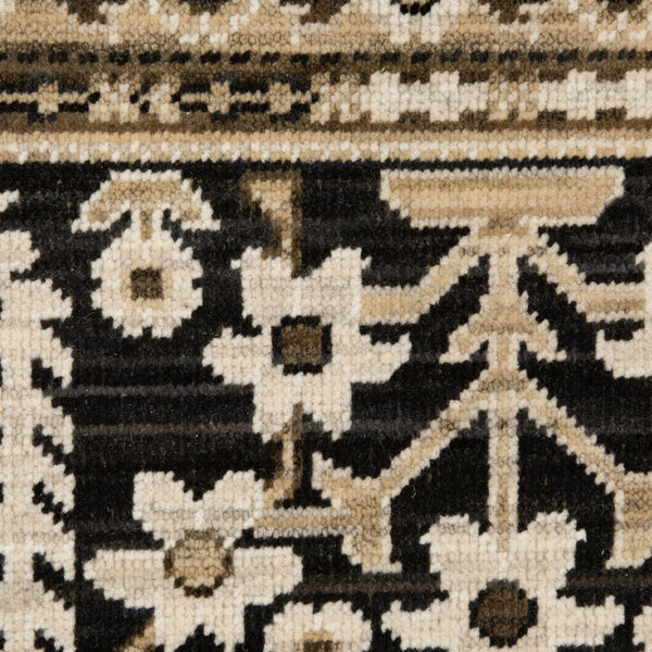Oriental Weavers Acacia Indoor Area Rug - Classic Earthy Tones With Cotton Fringe, Luxurious Wool Blend For Elegance Tan,Charcoal Wool Aaca12200296st