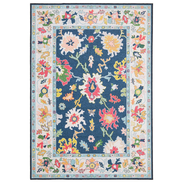 Oriental Weavers Addison Indoor Area Rug - Timeless Oushak-inspired Design, Machine Washable & Family Friendly Blue,Multi Polyester Aadd03200280st