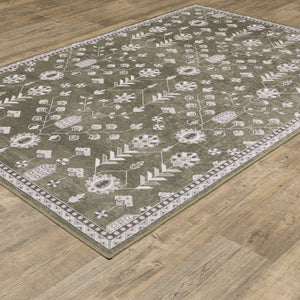 Oriental Weavers Addison Brown/Ivory Indoor Area Rug - Durable, Machine Washable, Timeless Design For Any Space Brown,Ivory Polyester Aadd07152213st