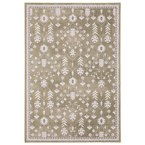 Oriental Weavers Addison Brown/Ivory Indoor Area Rug - Durable, Machine Washable, Timeless Design For Any Space Brown,Ivory Polyester Aadd07152213st