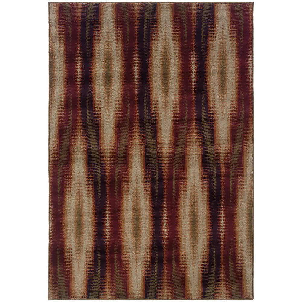 Oriental Weavers Adrienne 4193b Grey/Red Indoor Area Rug - Vibrant Textured Design, 9'10" X 12'9" For Stylish Spaces Grey,Red Polypropylene A4193b300390st