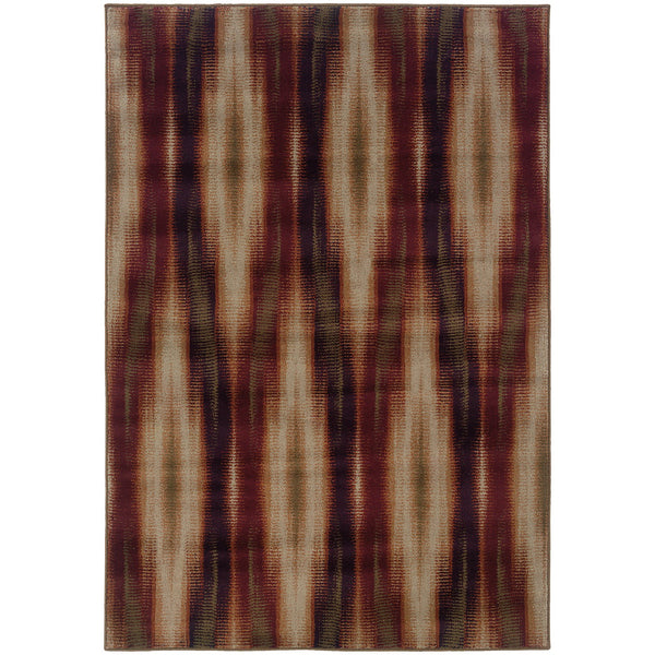 Oriental Weavers Adrienne 4193b Grey/Red Indoor Area Rug - Vibrant Textured Design, 9'10" X 12'9" For Stylish Spaces Grey,Red Polypropylene A4193b300390st