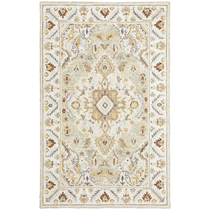 Oriental Weavers Alfresco Hand-crafted Indoor Area Rug In Warm Sun-washed Shades For Luxurious Bohemian Style Ivory,Beige Wool A28403107168st