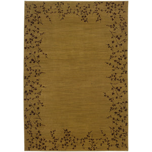 Oriental Weavers Allure Indoor Area Rug - Eclectic Design, Durable Nylon Construction For Active Lifestyles And Style Gold,Brown Nylon Al04b10
