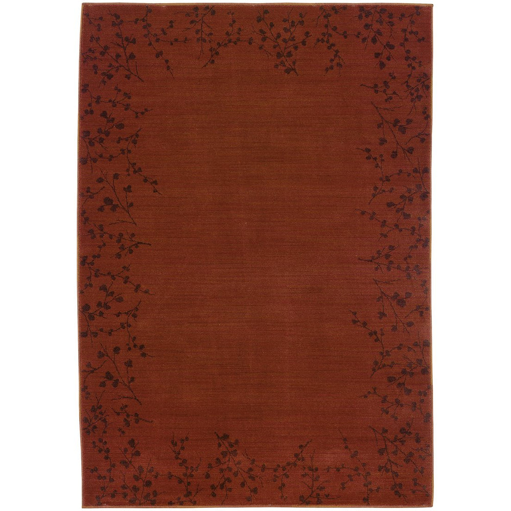 Oriental Weavers Allure Indoor Area Rug - Eclectic Design, Durable Nylon Construction For Active Lifestyles And Style Red,Brown Nylon Al04c10