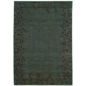 Oriental Weavers Allure Indoor Area Rug - Eclectic Design, Durable Nylon Construction For Active Lifestyles And Style Blue,Brown Nylon Al04d10