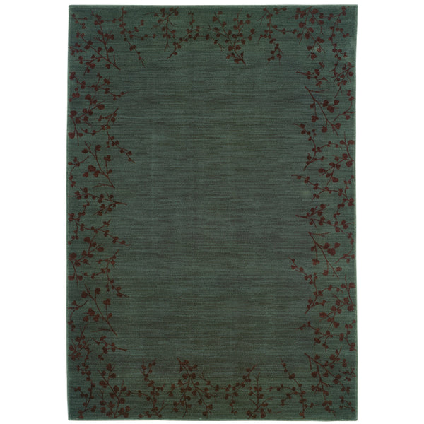 Oriental Weavers Allure Indoor Area Rug - Eclectic Design, Durable Nylon Construction For Active Lifestyles And Style Blue,Brown Nylon Al04d10