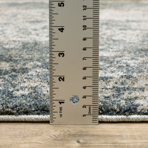 Oriental Weavers Alton Indoor Area Rug - Soft, Textured Polyester With Trendy Deep Blue And Warm Gray Shades Teal,Grey Polyester A531l9160230st