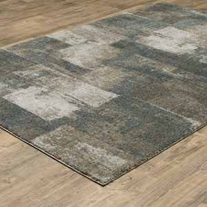 Oriental Weavers Alton Indoor Area Rug - Luxuriously Soft, Multi-tonal Design With Dense Texture For Trendy Spaces Teal,Grey Polyester A532b9160230st