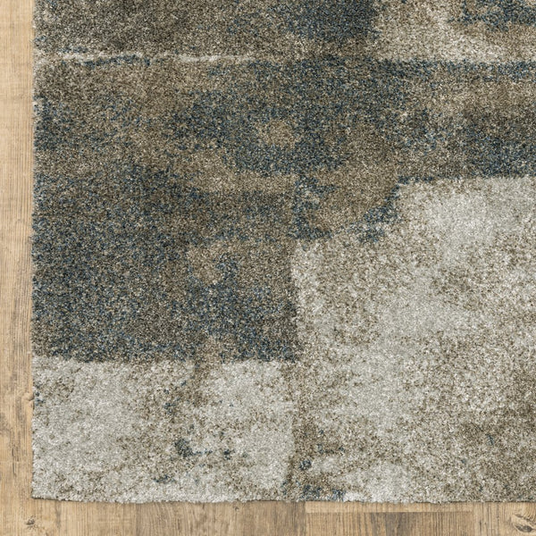 Oriental Weavers Alton Indoor Area Rug - Luxuriously Soft, Multi-tonal Design With Dense Texture For Trendy Spaces Teal,Grey Polyester A532b9160230st