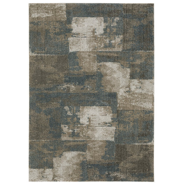 Oriental Weavers Alton Indoor Area Rug - Luxuriously Soft, Multi-tonal Design With Dense Texture For Trendy Spaces Teal,Grey Polyester A532b9160230st