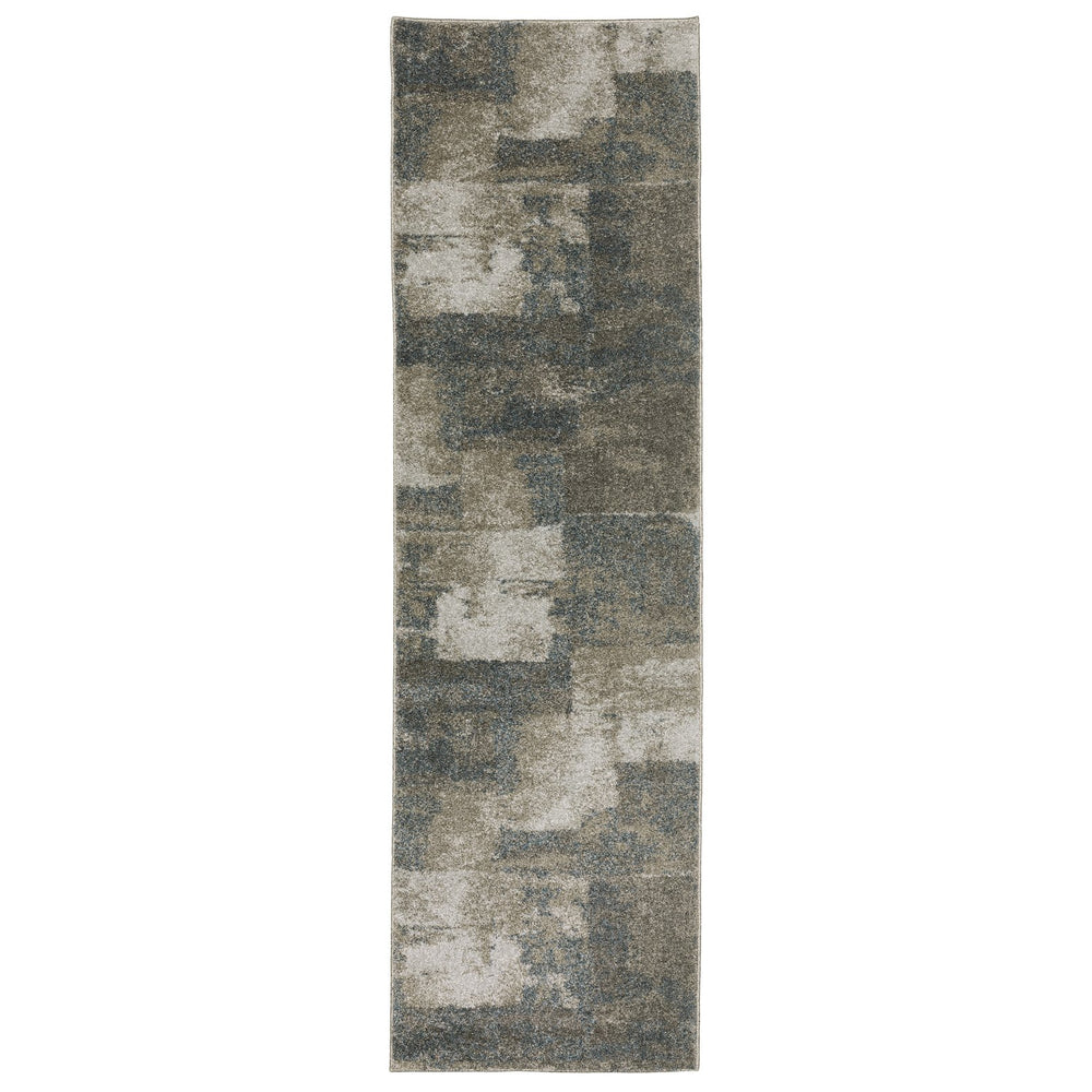 Oriental Weavers Alton Indoor Area Rug - Luxuriously Soft, Multi-tonal Design With Dense Texture For Trendy Spaces Teal,Grey Polyester A532b9068230st