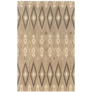 Oriental Weavers Anastasia Handmade Natural Area Rug - Timeless Woven Textile Patterns For A Cozy Home Atmosphere Beige,Ivory Wool A68001107168st