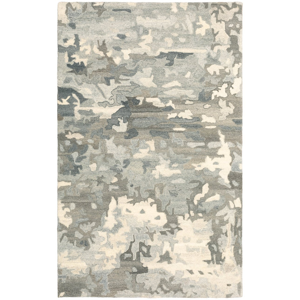 Oriental Weavers Anastasia Handmade Area Rug - Timeless Woven Design In Natural Colors For Elegant Indoor Spaces Grey,Charcoal Wool A68006107168st