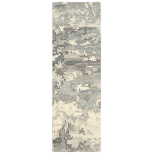 Oriental Weavers Anastasia Handmade Area Rug - Timeless Woven Design In Natural Colors For Elegant Indoor Spaces Grey,Charcoal Wool A68006076244st
