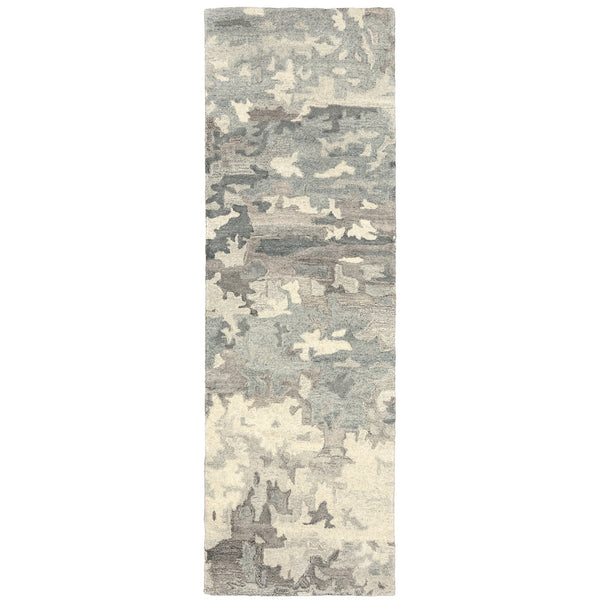 Oriental Weavers Anastasia Handmade Area Rug - Timeless Woven Design In Natural Colors For Elegant Indoor Spaces Grey,Charcoal Wool A68006076244st