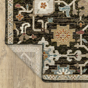 Oriental Weavers Andorra Indoor Area Rug - Luxurious, Soft Pile With Over 200 Colors In Vibrant Jewel Tones Brown,Multi Polypropylene A2396b200300st