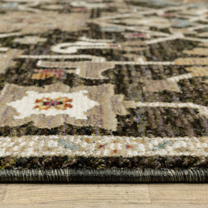 Oriental Weavers Andorra Indoor Area Rug - Luxurious, Soft Pile With Over 200 Colors In Vibrant Jewel Tones Brown,Multi Polypropylene A2396b200300st