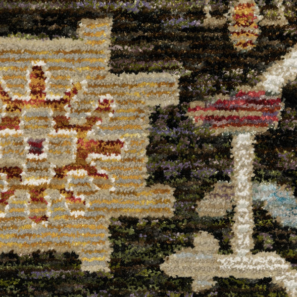 Oriental Weavers Andorra Indoor Area Rug - Luxurious, Soft Pile With Over 200 Colors In Vibrant Jewel Tones Brown,Multi Polypropylene A2396b200300st