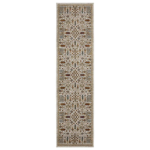 Oriental Weavers Andorra Luxurious Indoor Area Rug - Stunning Weaving Technology With Vibrant Jewel Tones & Soft Pile Ivory,Gold Polypropylene A2449b067253st