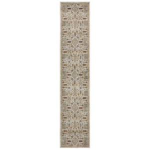 Oriental Weavers Andorra Luxurious Indoor Area Rug - Stunning Weaving Technology With Vibrant Jewel Tones & Soft Pile Ivory,Gold Polypropylene A2449b076365st